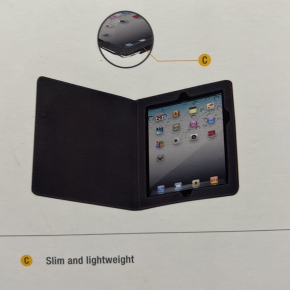 Targus Blue Padded 2nd & 3rd Generation Cover - Picture 7 of 12